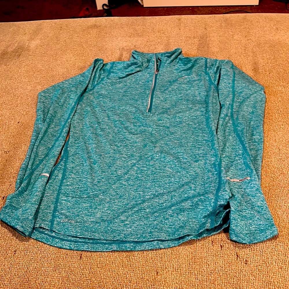 Turquoise Nike Jogging Long Sleeve